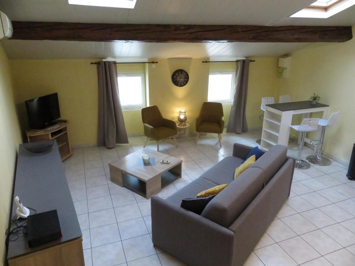 Au Bonheur Suspendu Apartment Понт-ен-Роаян Екстериор снимка